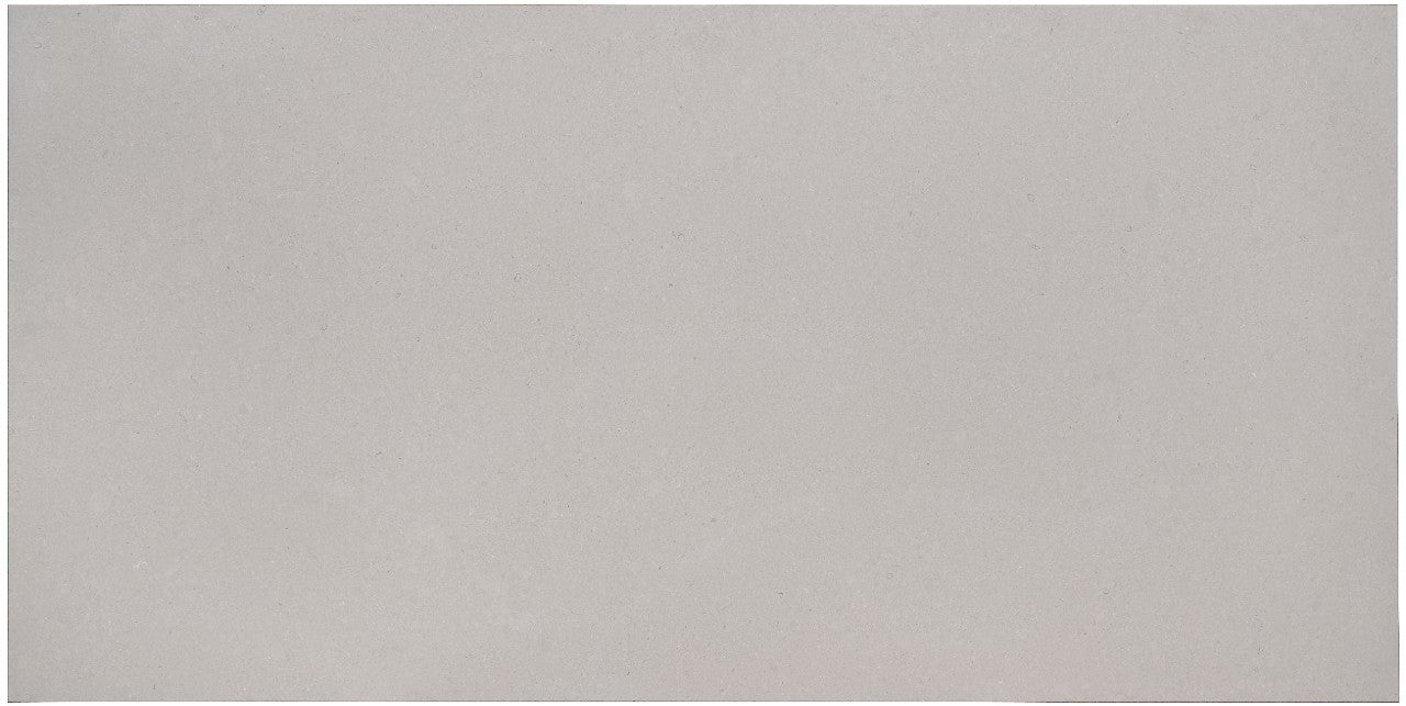 Fossil Gray Matte quartz full slab