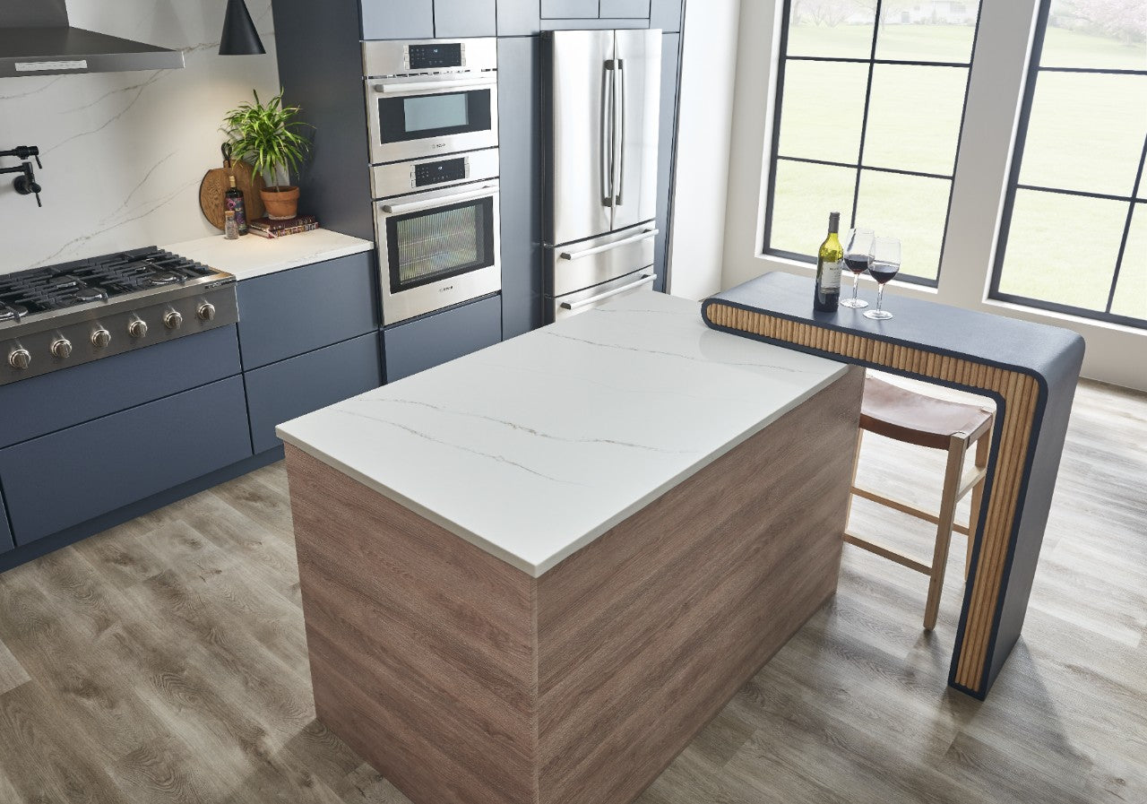 Calacatta Arno island countertop