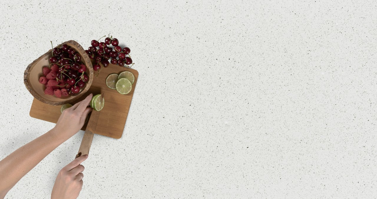 Sparkling White Quartz Countertop