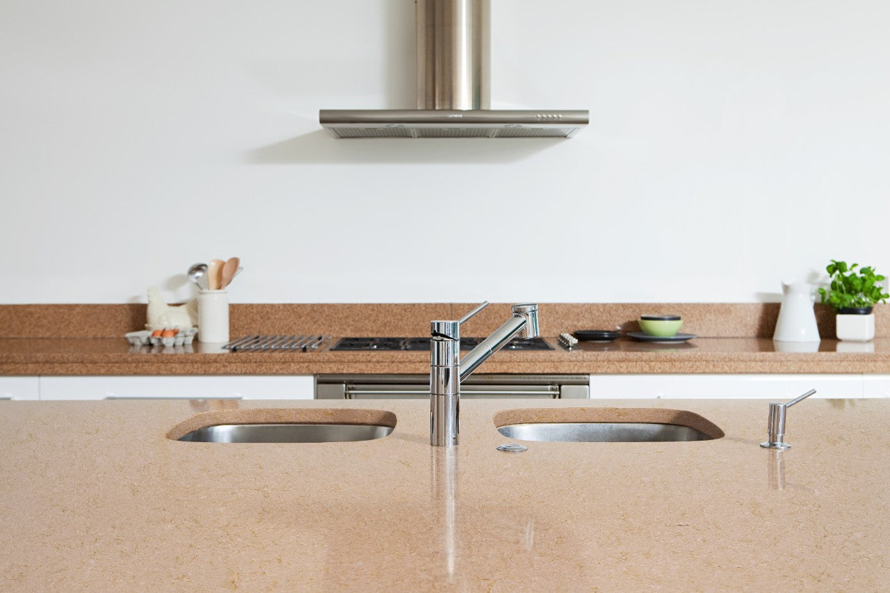 Solare Quartz Kitchen Countertops