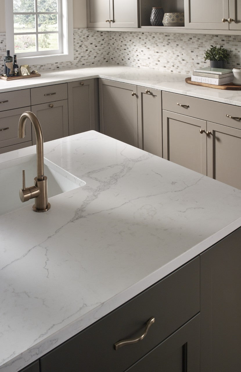 Statuary Classique Quartz Kitchen Countertops