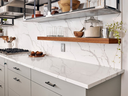 Calacatta Laza Quartz Countertops