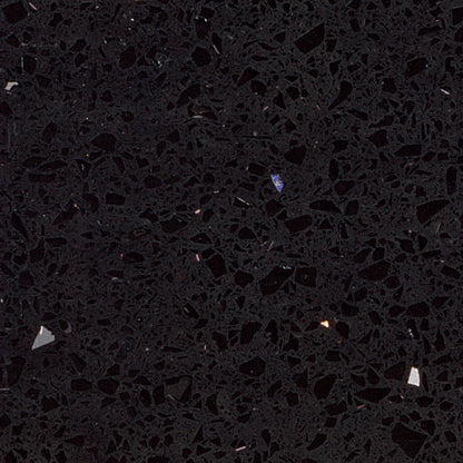 Sparkling Black Quartz Countertops